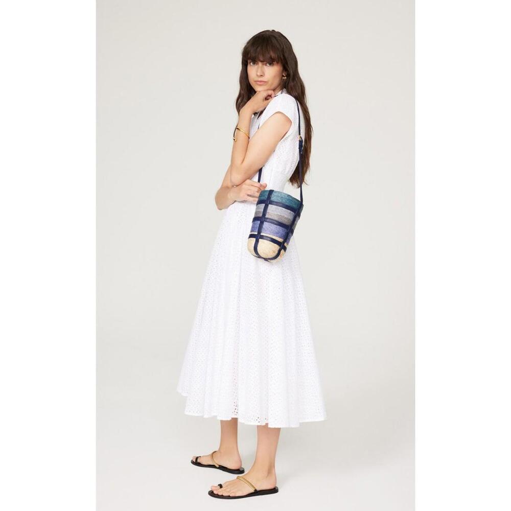 Altuzarra Multicolor Watermill Bucket Bag with Stain